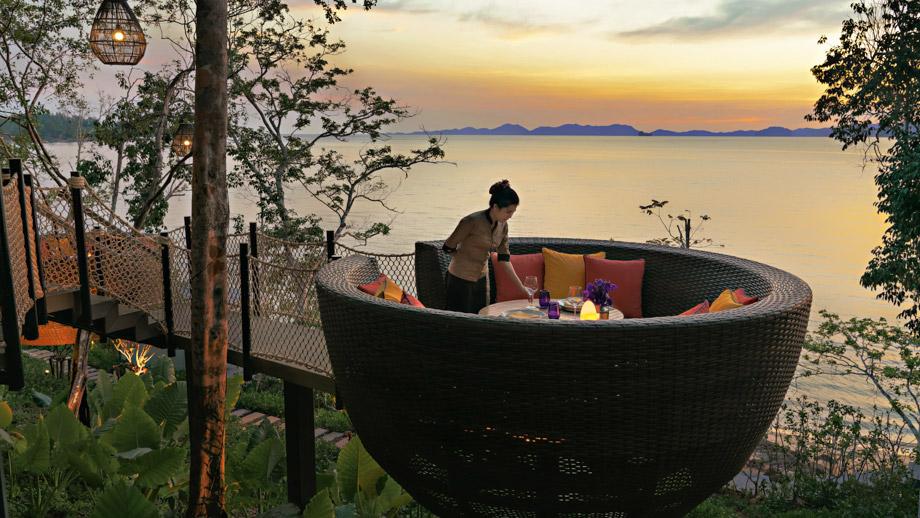 Banyan Tree Thailand Krabi Dining - Birds Nest