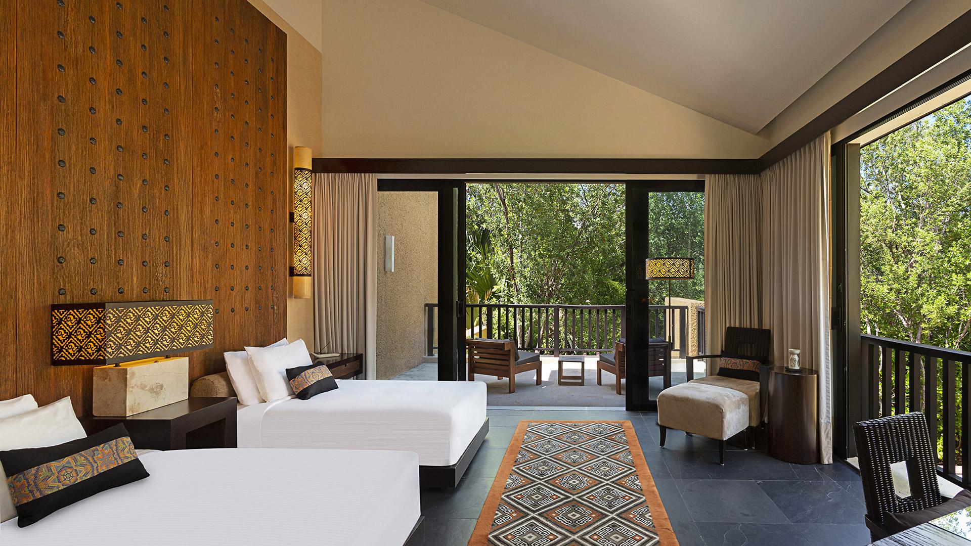 Banyan Tree Mexico Mayakoba Accommodation - Lagoon Beachside Two Bedroom Pool Villa