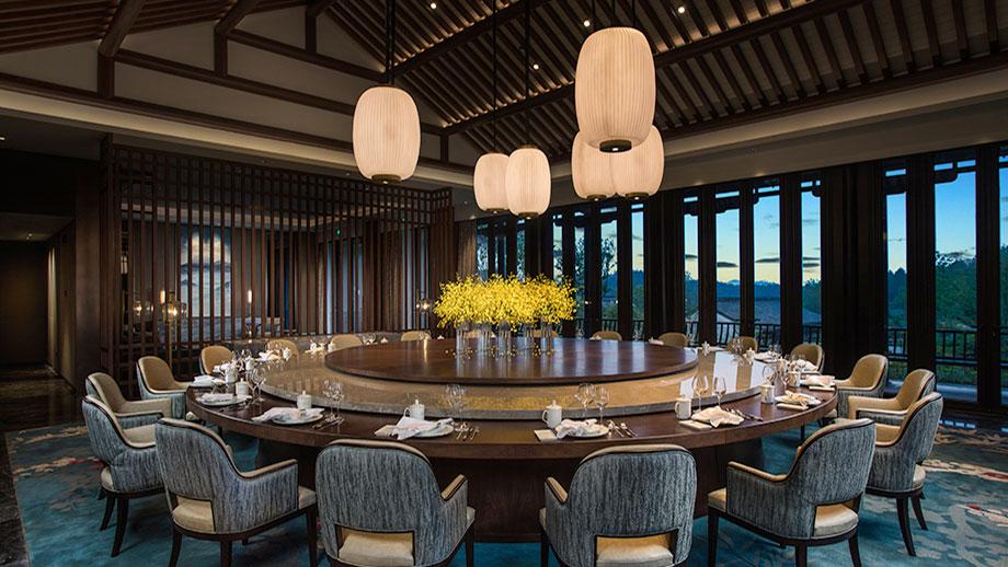 Banyan Tree China Anji Dining - Bai Yun Dining Table