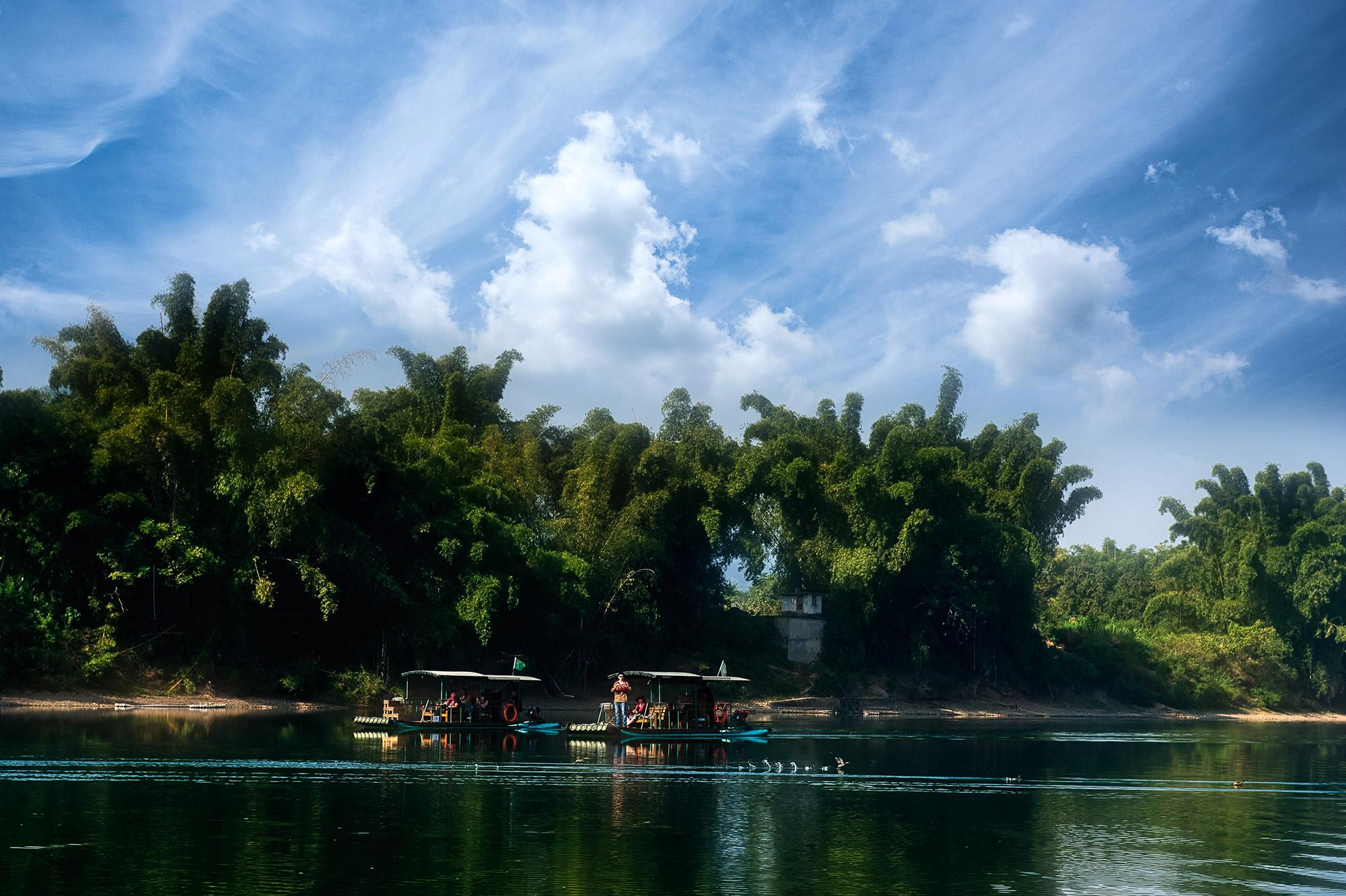 Banyan Tree China Yangshuo Gallery - Bamboo Rafting