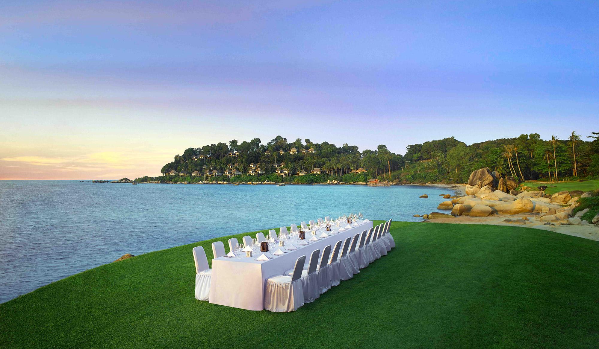 Banyan Tree Indonesia Bintan Gallery Dinner on Golf Field