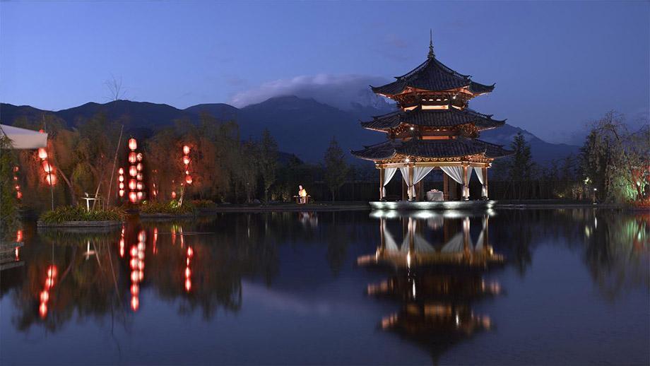 Banyan Tree China Lijiang Wedding Venues - Moonlight Pagoda