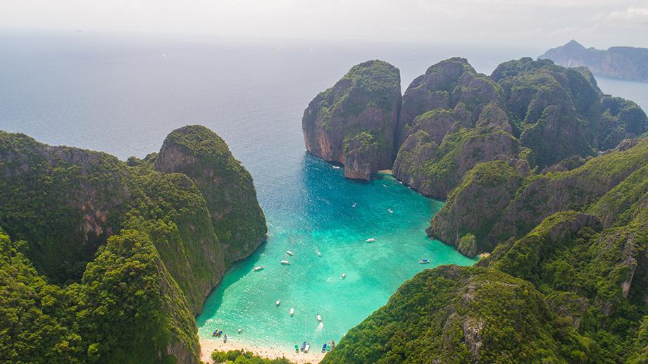 Banyan Tree Thailand Phuket Experiences - Phi Phi Islands Aerial