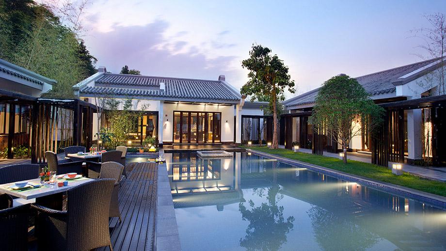 Banyan Tree China Tengchong Gallery - Sanctuaries Dining by Pool