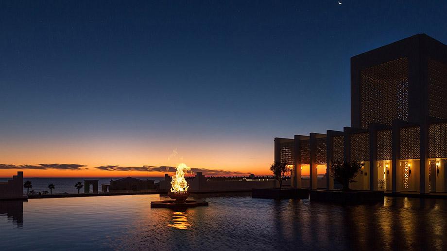 Banyan Tree Morocco Tamouda Bay Gallery - Sanctuaries Exterior Sunset