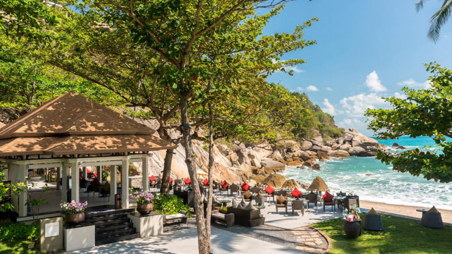 Banyan Tree Thailand Samui Dining - Sands Day View