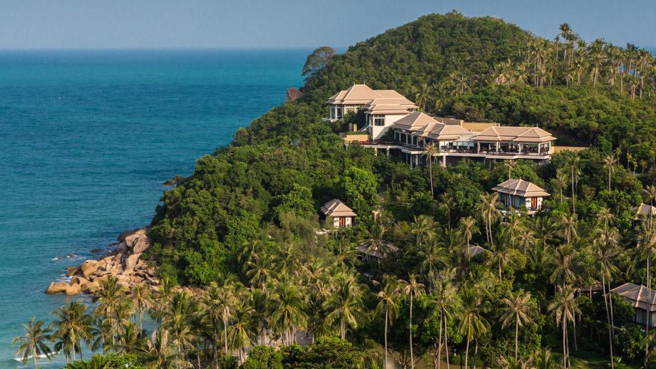 Banyan Tree Thailand Samui Dining - The Edge Aerial View