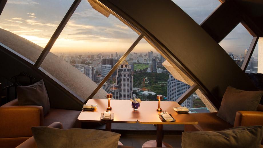 Banyan Tree Thailand Bangkok Dining - Vertigo Sunset View