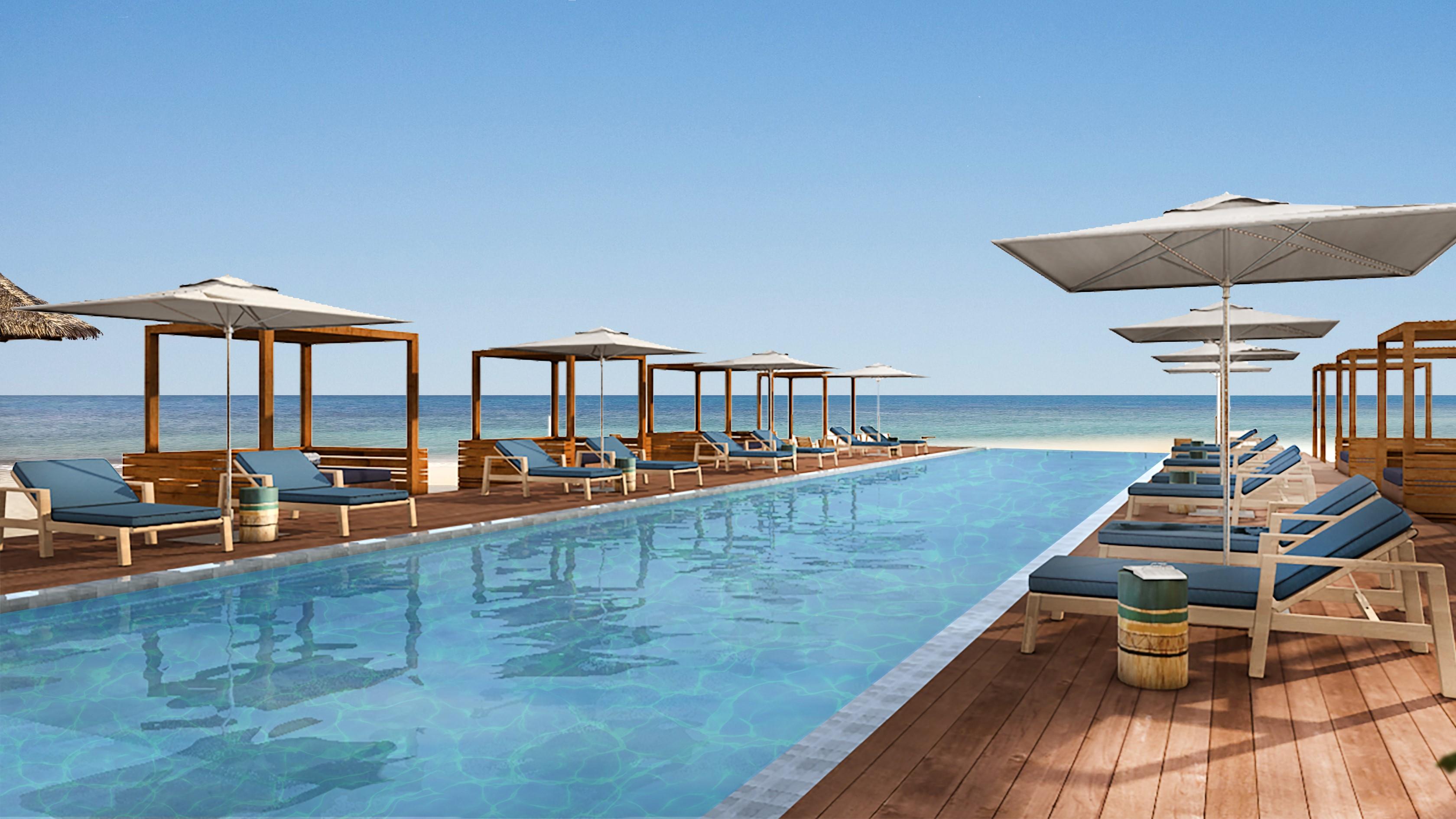 Banyan Tree Mozambique Ilha Caldeira Facilities - Infinity Pool