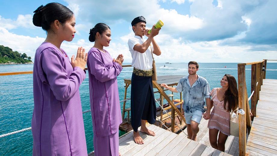 Banyan Tree Indonesia Bintan Accommodation - Kelong Villa Arrival
