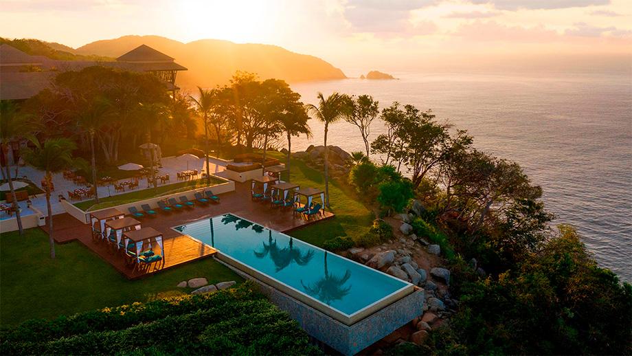 Reflections Pool at Sunset
