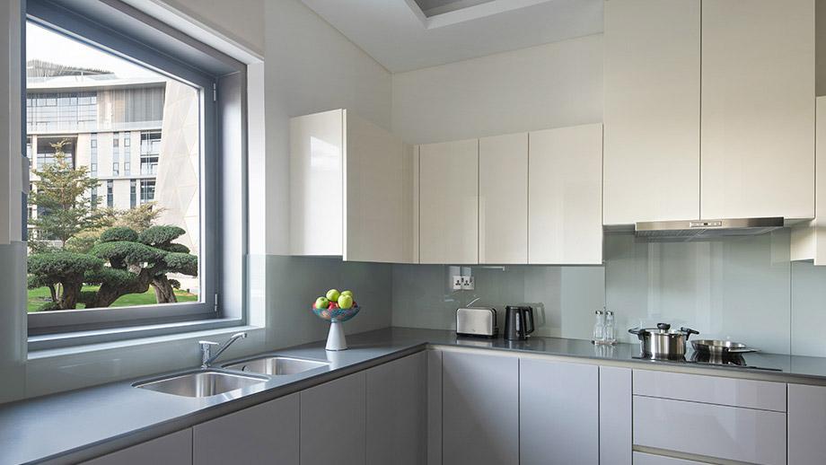 Banyan Tree Qatar Doha Accommodation - Two Bedroom Bliss Apartment Kitchen