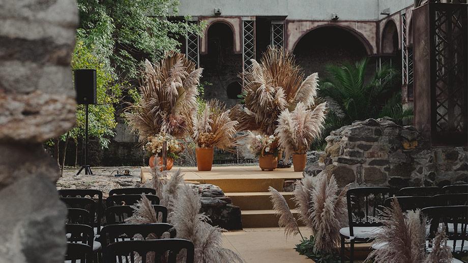 Wedding set up 