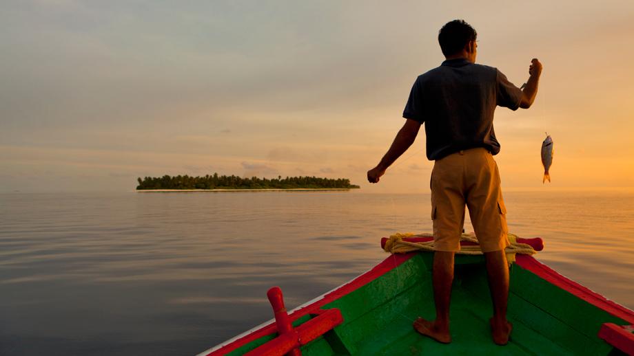 Banyan Tree Maldives Vabbinfaru Gallery - Family Fishing