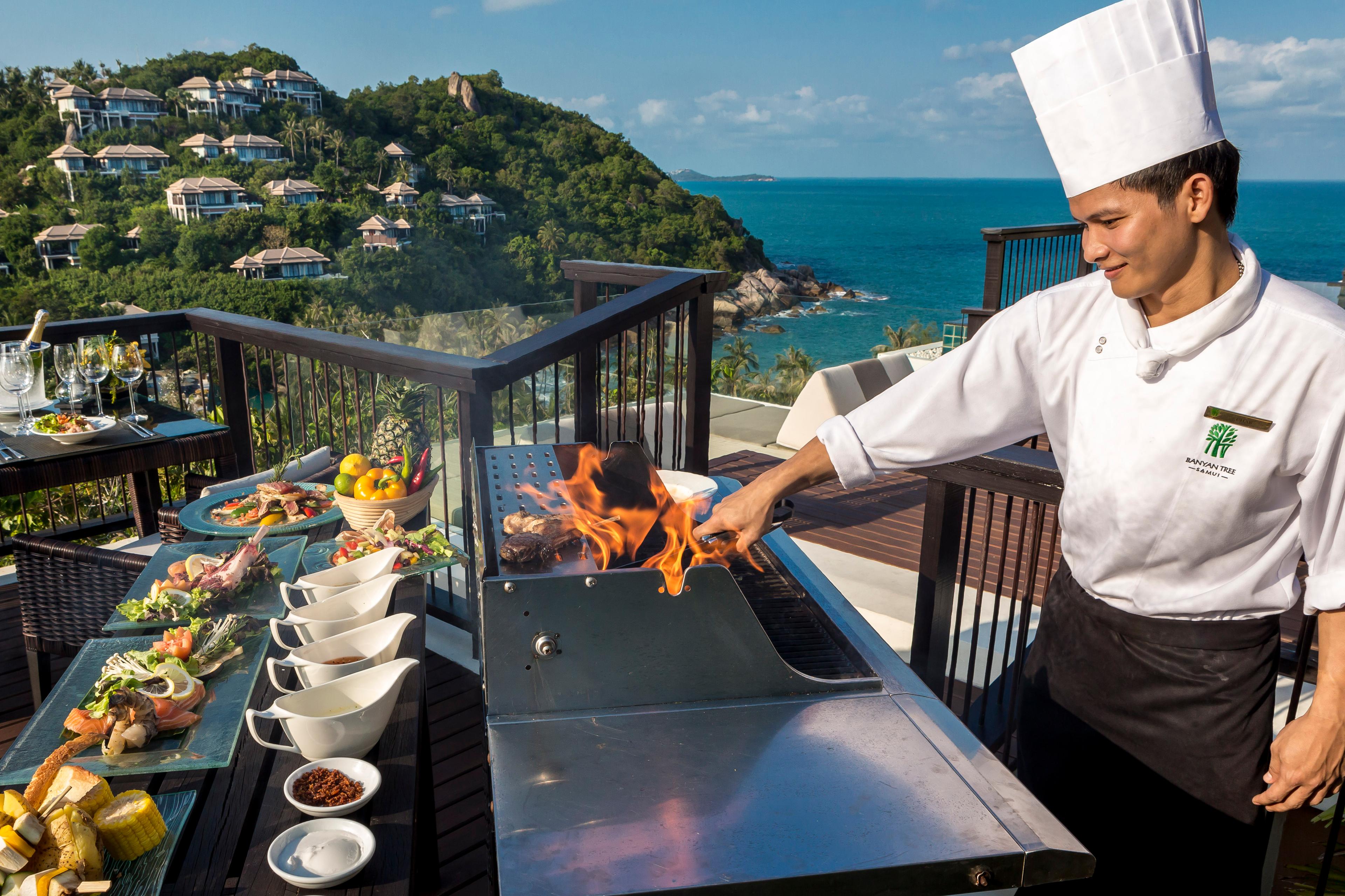 Banyan Tree Thailand Samui Experiences - Culinary In Villa Barbecue
