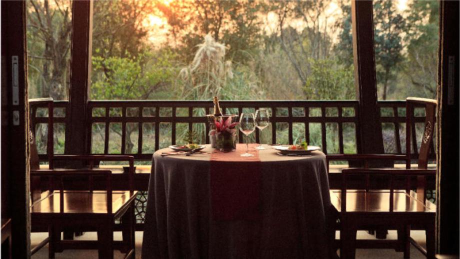 in-villa dining