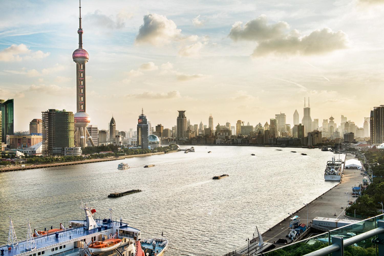 bund view shanghai